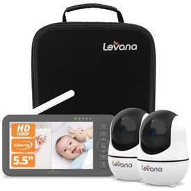 Baba-Eletronica-com-2-Cameras-PTZ-1080P-Monitor-Visao-Imagem-0