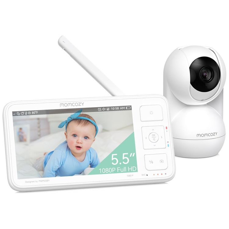 Baba-Eletronica-com-Camera-Monitor-de-Video-5-5-Full-HD-Imagem-0