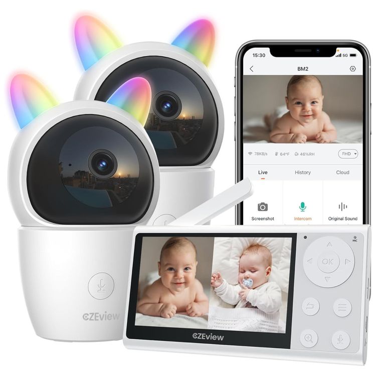 Baba-Eletronica-com-2-Cameras-Audio-Visao-Noturna-Imagem-0