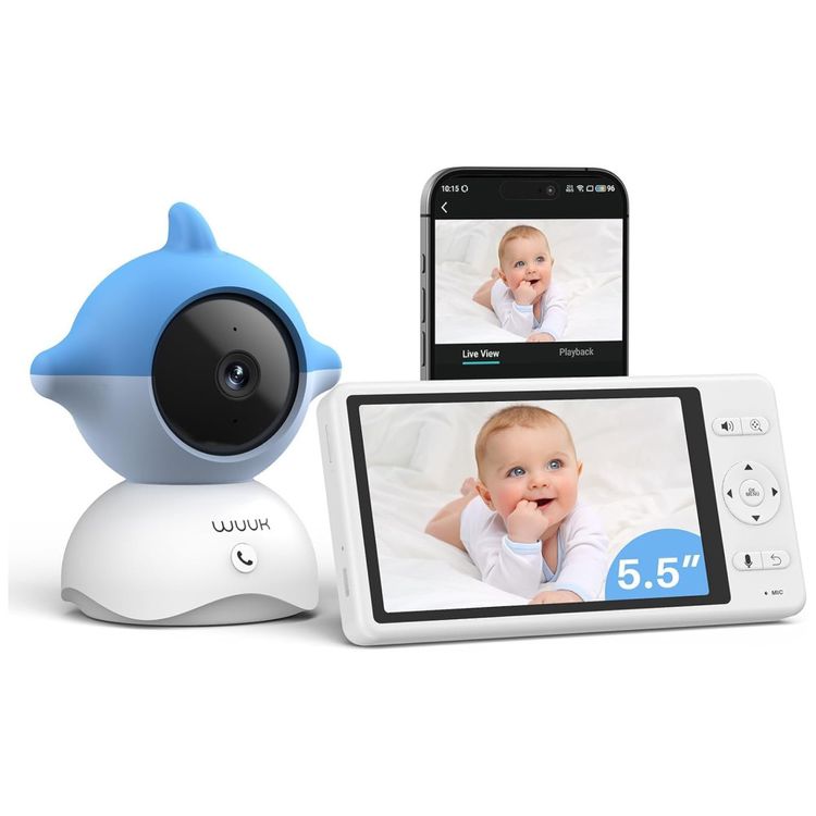 Baba-Eletronica-com-Camera-2K-Monitor-de-Tela-Colorida-Imagem-0