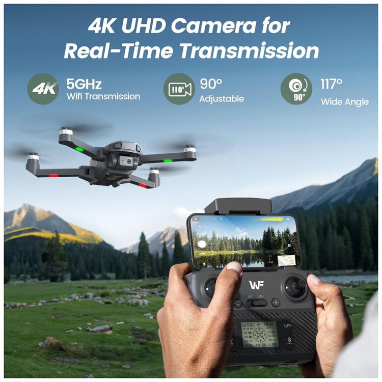 Drone-com-Camera-4K-para-Adultos-GPS-Follow-Me-Dobravel-Imagem-1