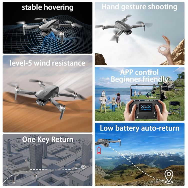 Drone-com-Camera-4K-para-Adultos-Iniciantes-Voo-de-52-Imagem-5