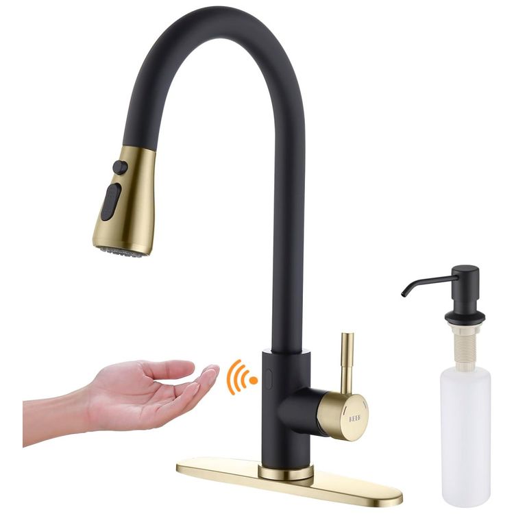 Torneira-Cozinha-com-Sensor-de-Movimento-Pulverizador-e-Imagem-0