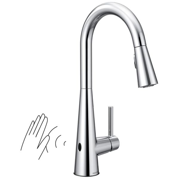 Torneira-Cozinha-com-Sensor-de-Movimento-e-Design-Moderno-Imagem-0