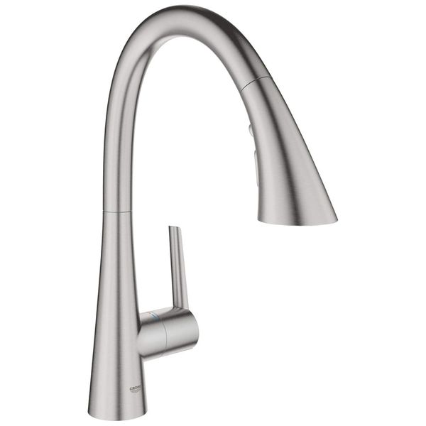 Torneira-Cozinha-com-Pulverizador-Triplo-em-Aco-Inoxidavel-Imagem-0