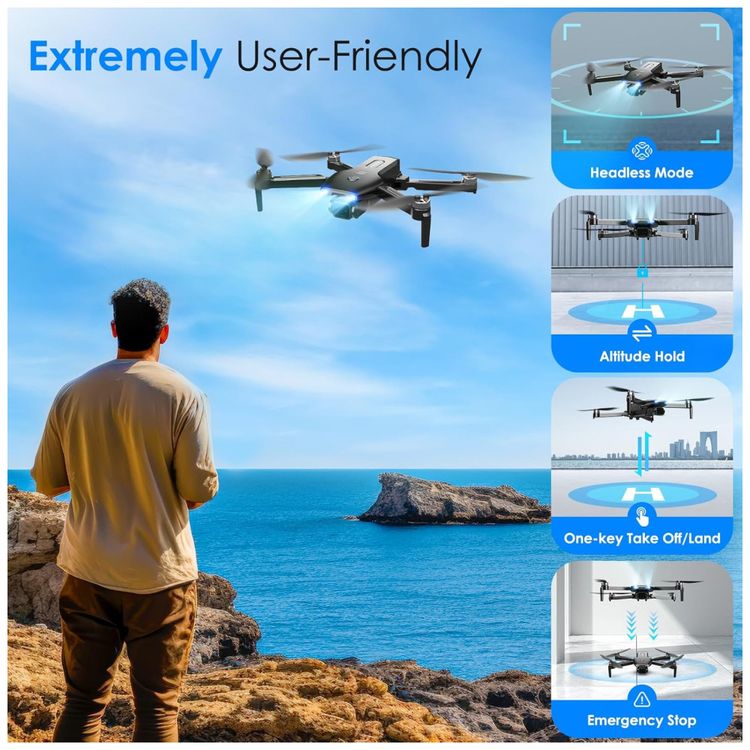 Drone-FPV-1080P-com-2-Baterias-Motor-Sem-Escova-Giros-Imagem-6