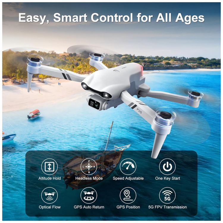 Drone-2K-HD-com-GPS-Motor-Sem-Escova-Transmissao-Wi-Fi-Imagem-2