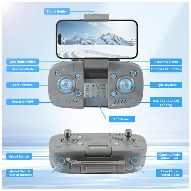 Drone-GPS-com-Camera-90--Ajustavel-Retorno-Automatico-Imagem-5