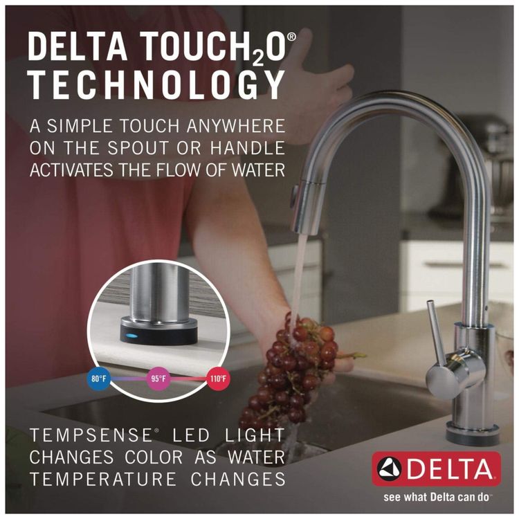 Torneira-Cozinha-com-Tecnologia-Touch2O-e-Pulverizador-Pull-Imagem-1