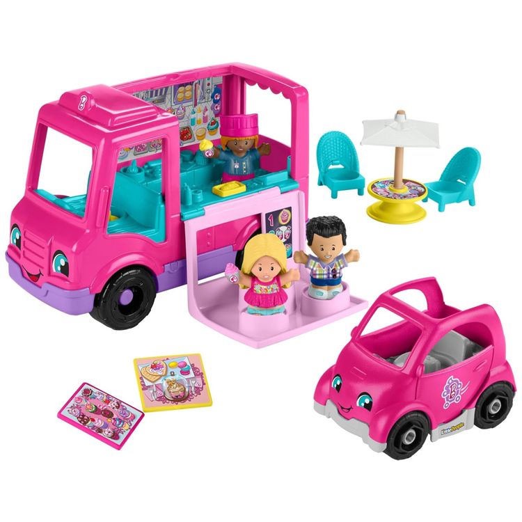 Fisher-Price-Little-People-Barbie-Caminhao-de-Cupcake-Imagem-0
