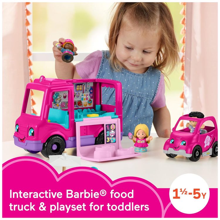 Fisher-Price-Little-People-Barbie-Caminhao-de-Cupcake-Imagem-1