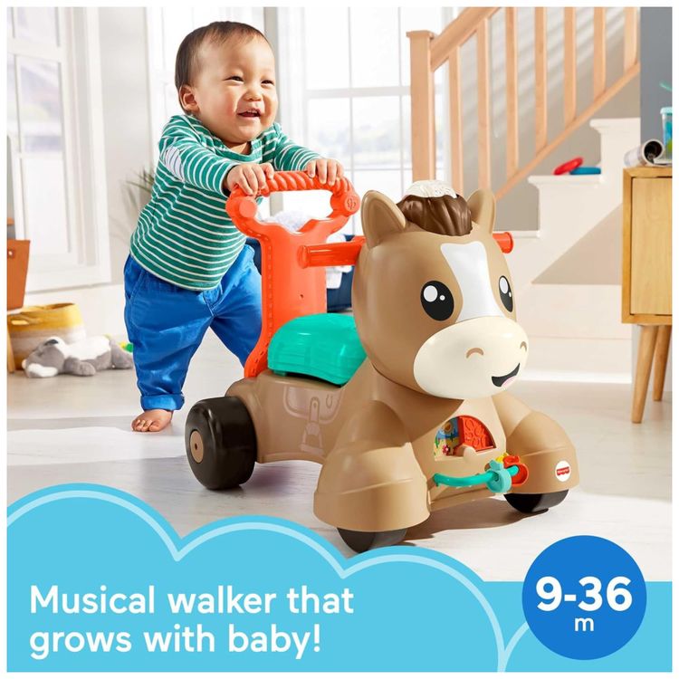Fisher-Price-Brinquedo-de-Aprendizado-para-Bebes-Cavalo-Imagem-1