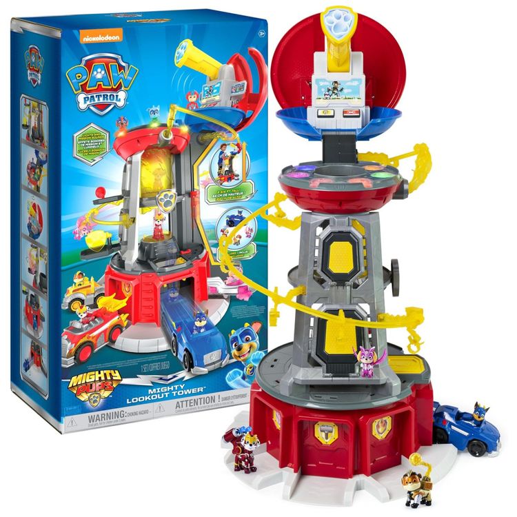 Patrulha-Canina--Torre-de-Vigia-Poderosa-com-4-Figuras-de-Imagem-0