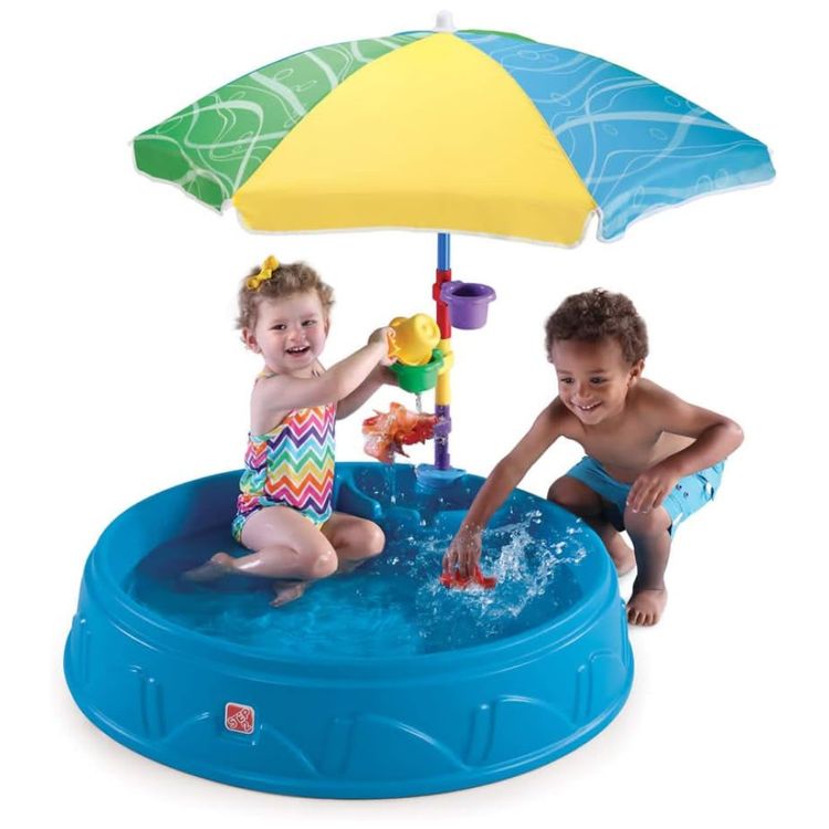 Piscina-Infantil-Interativa-com-Guarda-Sol-para-Criancas-de-Imagem-0