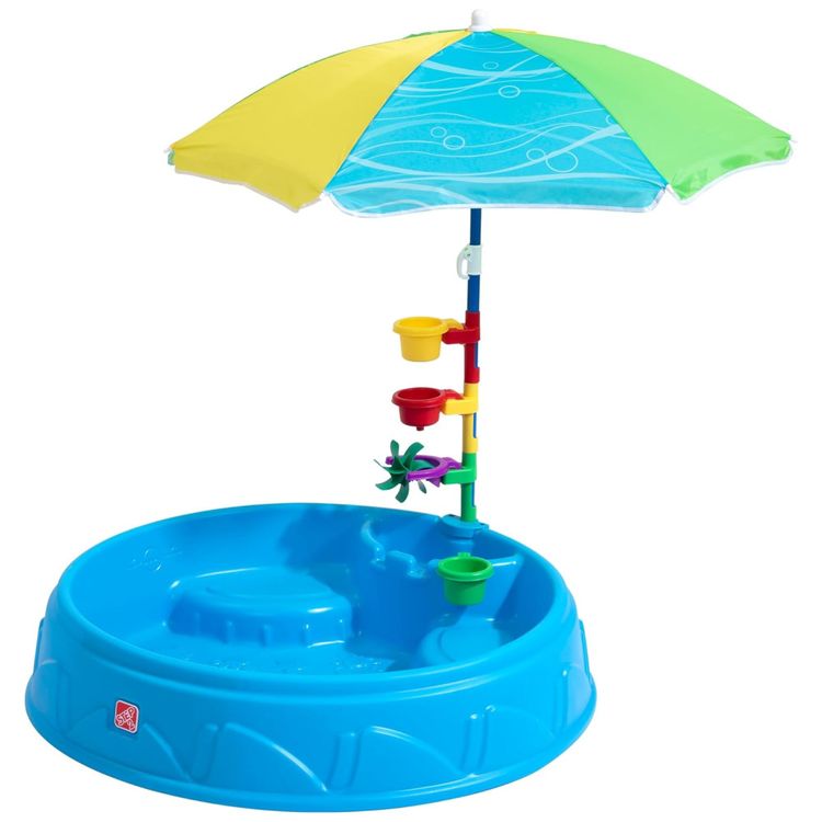 Piscina-Infantil-Interativa-com-Guarda-Sol-para-Criancas-de-Imagem-3