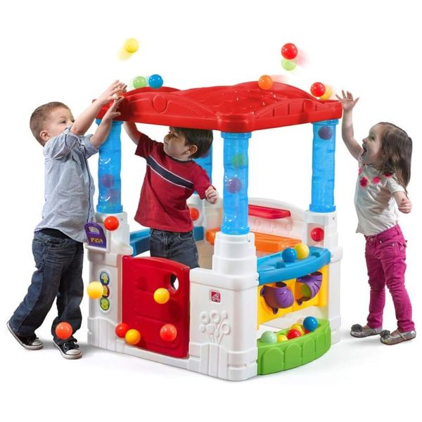 Casa-de-Brincar-Infantil-Com-Piscina-de-Bolinhas-Para-Imagem-0