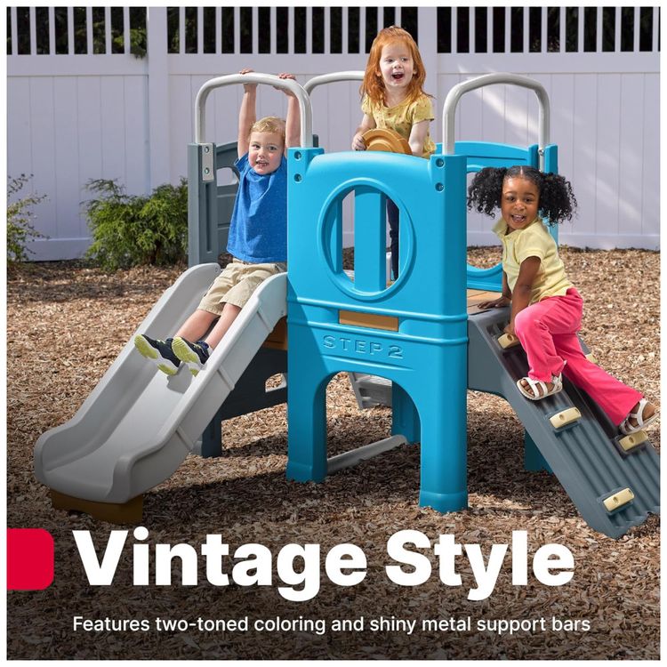 Playset-Infantil-Para-Ambientes-Externos-Com-Escorregador-Imagem-3