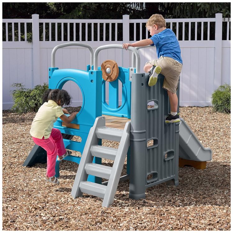 Playset-Infantil-Para-Ambientes-Externos-Com-Escorregador-Imagem-4