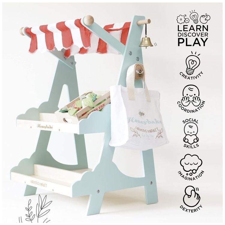 Playset-Supermecado-de-Madeira-para-Diversao-e-Imagem-3