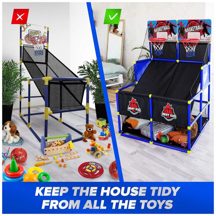Jogo-de-Basquete-de-Arcade-Para-Criancas-Diversao-Imagem-2