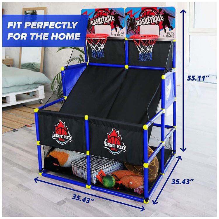Jogo-de-Basquete-de-Arcade-Para-Criancas-Diversao-Imagem-3