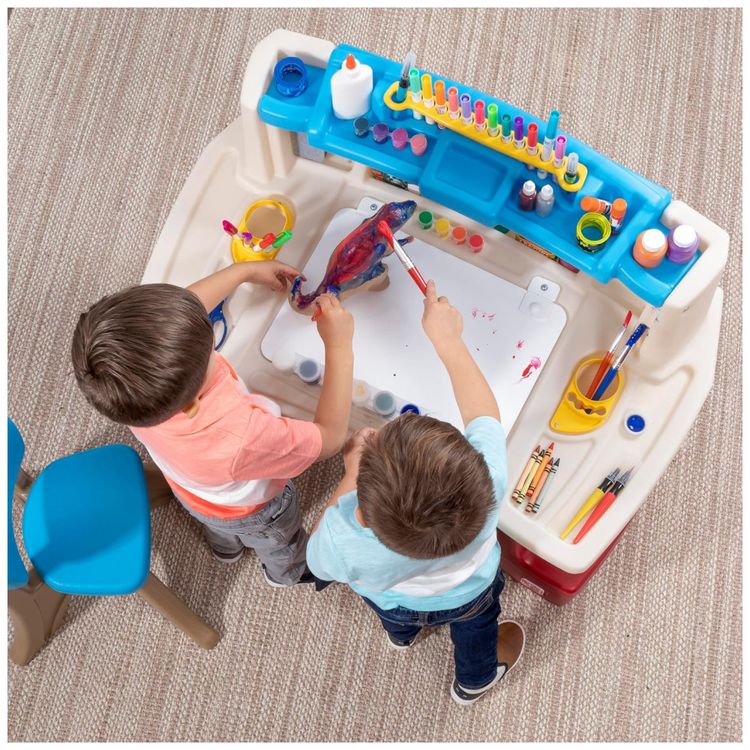 Mesa-de-Atividades-Infantil-com-Cadeira-e-Espaco-para-Imagem-3