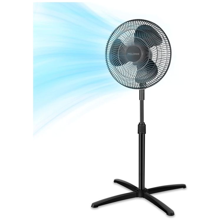 Ventilador-Pedestal-com-3-Velocidades-e-Oscilacao-de-90-Imagem-0