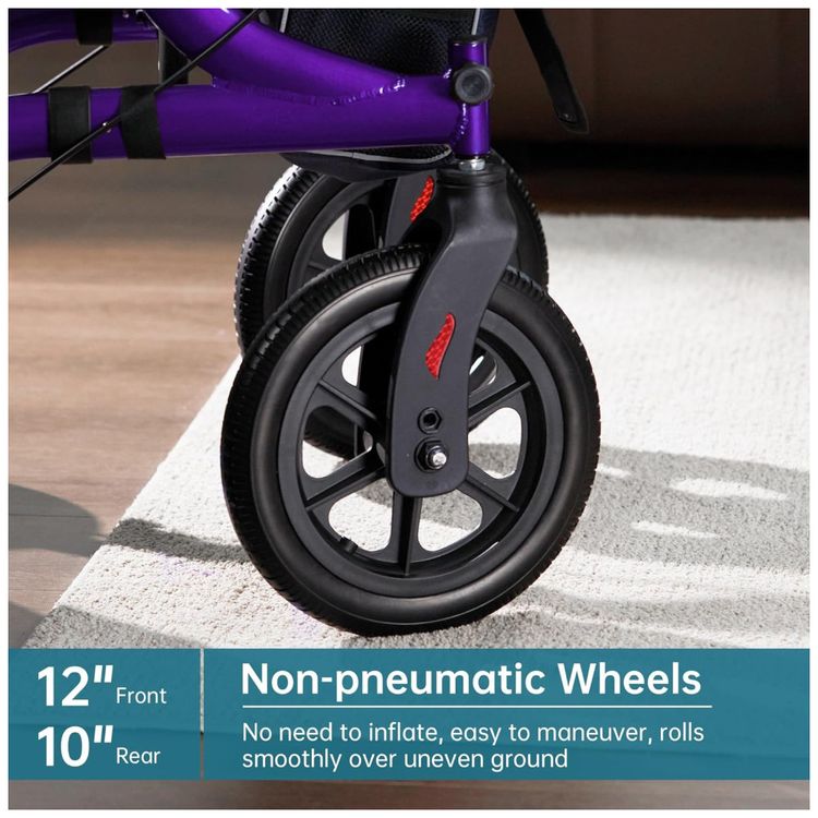 Andador-All-Terrain-Rollator-com-Assento-Rodas-Dianteiras-Imagem-3