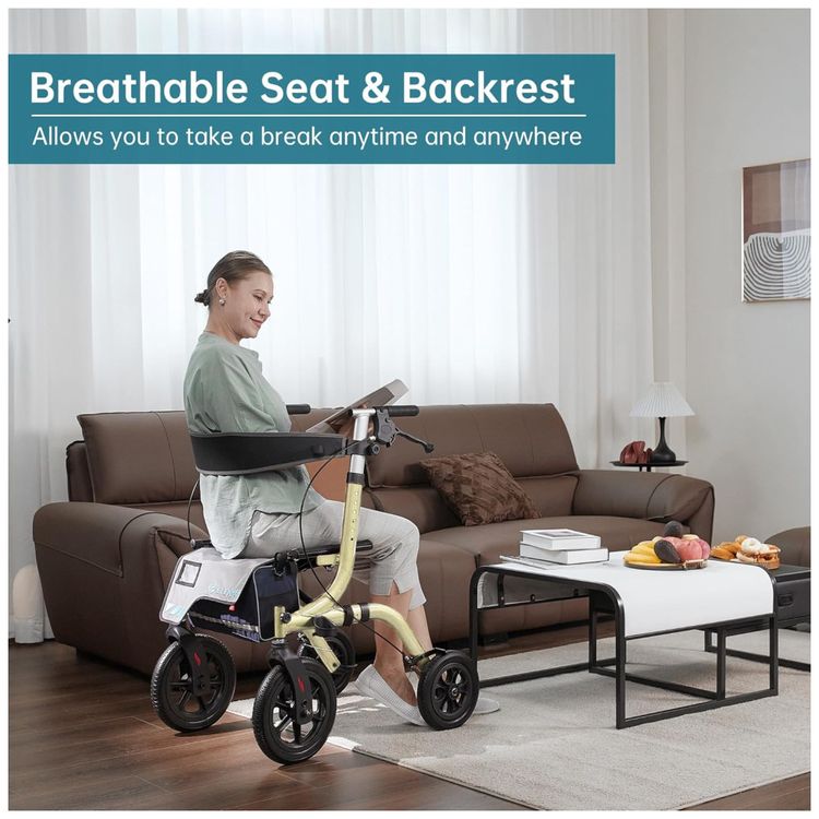 Andador-All-Terrain-Rollator-com-Assento-Rodas-Dianteiras-Imagem-2