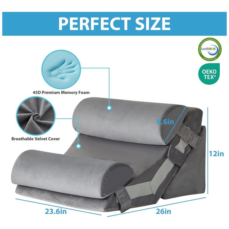 Conjunto-de-4-Travesseiros-Ortopedicos-em-Cunha-para-Cama-Imagem-4