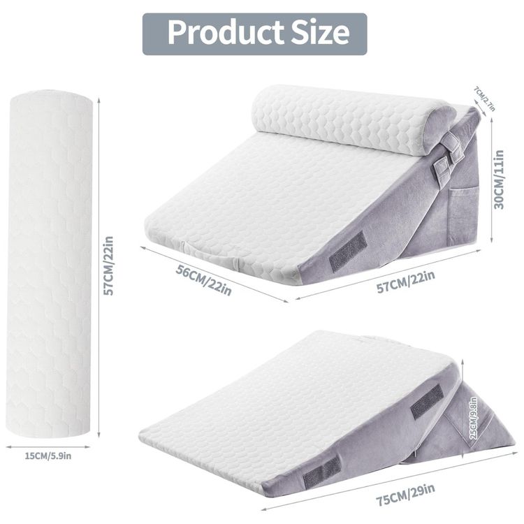 Conjunto-de-Travesseiros-de-Cunha-3PCS-para-Dormir-de-Lado-Imagem-1