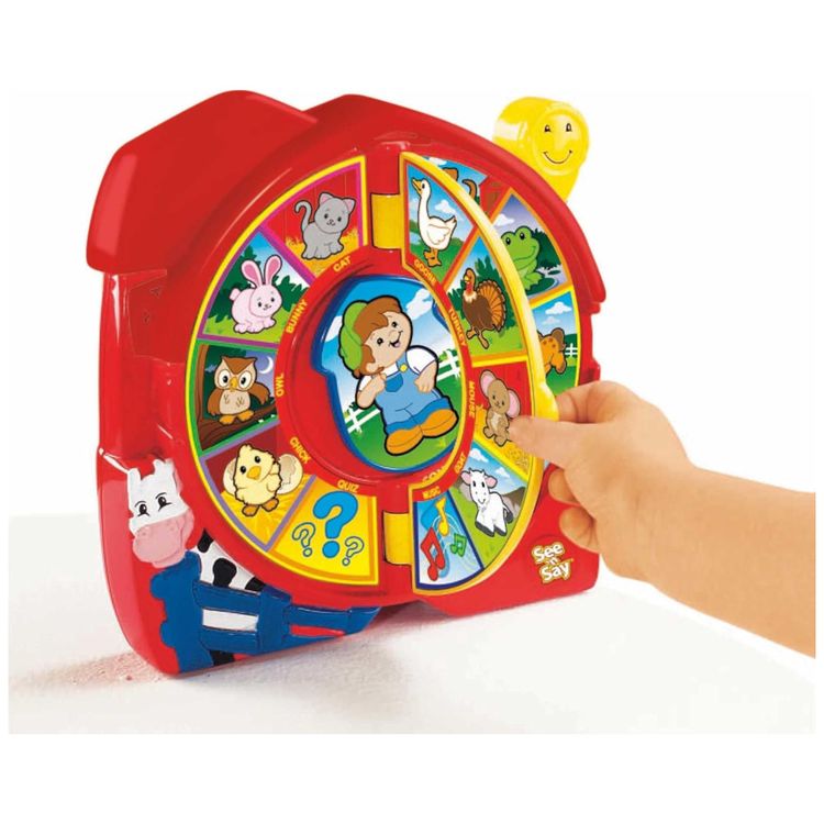 Brinquedo-Fisher-Price-Little-People-See--n-Say-The-Farmer-Imagem-3