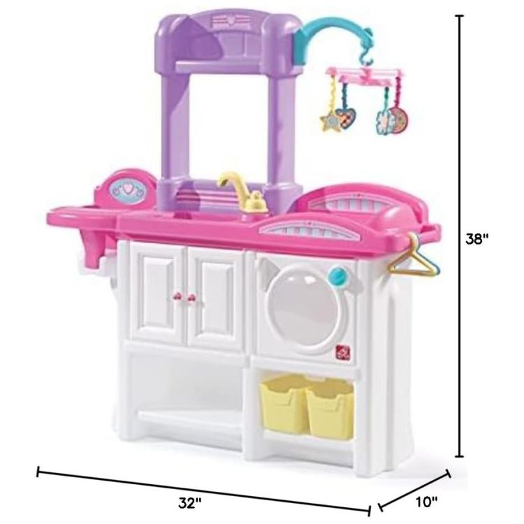Bercario-de-Bonecas-Inclui-Acessorios-de-Brinquedo-Para-Imagem-7