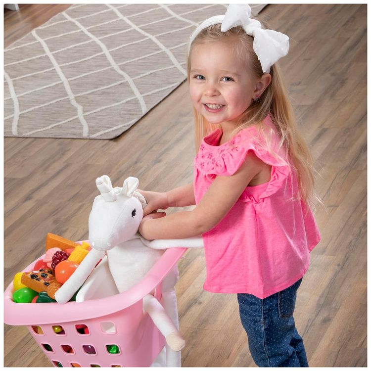 Carrinho-de-Compras-Infantil-Feito-de-Plastico-Duravel-Imagem-6