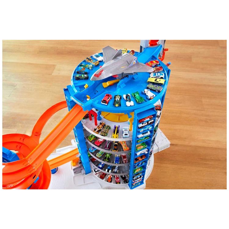 Pista-Hot-Wheels-Super-Ultimate-Garage-com-4-Carrinhos-Imagem-4