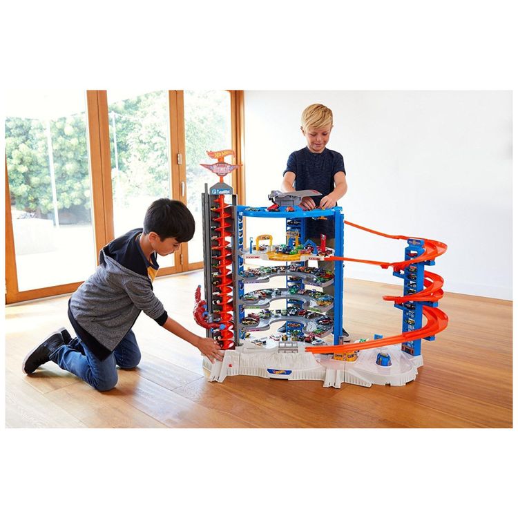 Pista-Hot-Wheels-Super-Ultimate-Garage-com-4-Carrinhos-Imagem-10
