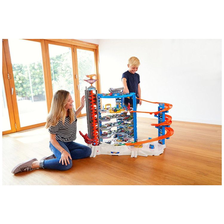 Pista-Hot-Wheels-Super-Ultimate-Garage-com-4-Carrinhos-Imagem-11