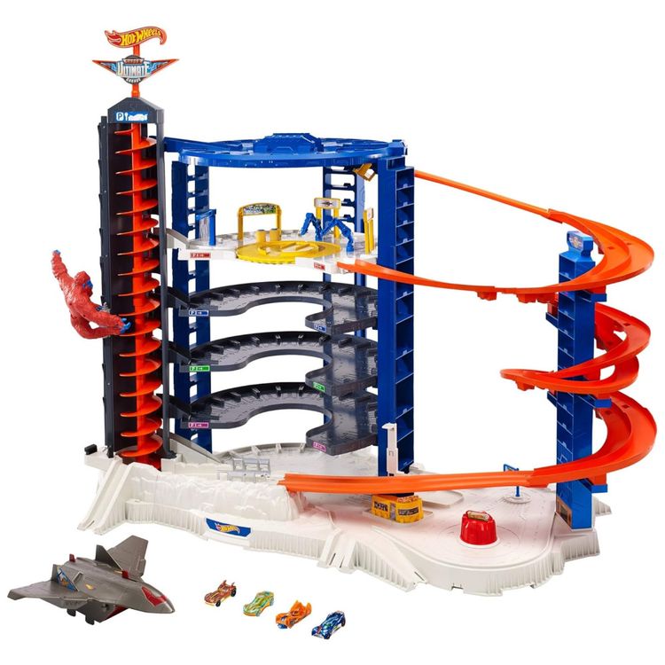 Pista-Hot-Wheels-Super-Ultimate-Garage-com-4-Carrinhos-Imagem-13