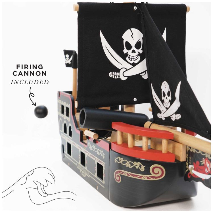 Navio-Pirata-de-Madeira-Barbarossa-Brinquedo-Premium-para-Imagem-6