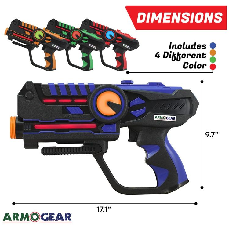 Pitolas-de-Laser-Tag-ArmoGear-com-4-Pecas-Recarrregaveis-e-Imagem-2