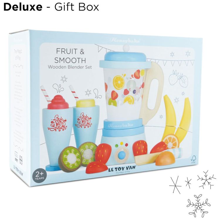 Liquidificador-e-Conjunto-de-Frutas-de-Madeira-Premium-Imagem-8