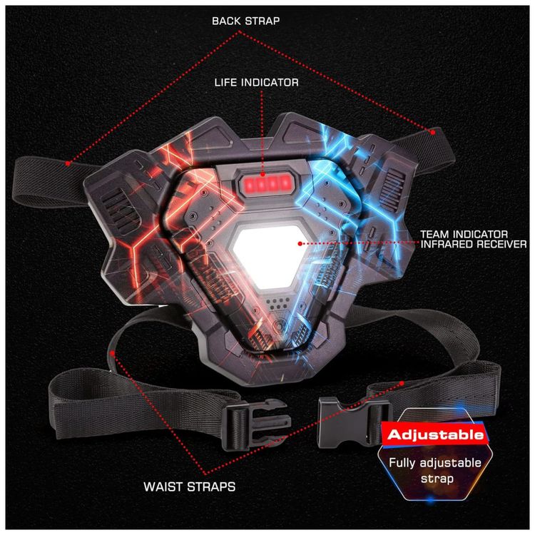 Conjunto-de-Pistolas-de-Laser-Tag-Ate-4-Jogadores-para-Imagem-5