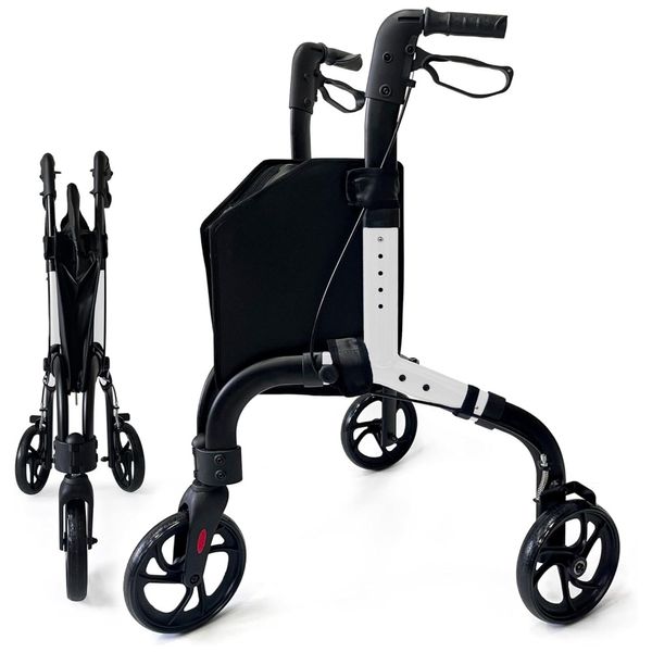 Andador-de-3-Rodas-para-Idosos-Leve-e-Dobravel-Com-Bolsa-Imagem-0