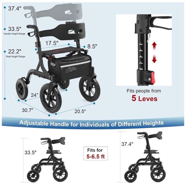 Andador-Dobravel-para-Idosos-com-Assento-Ajuste-de-Altura-Imagem-6