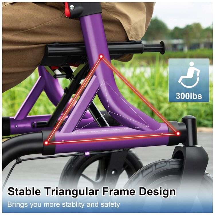 Andador-Dobravel-para-Idosos-com-Assento-Ajuste-de-Altura-Imagem-2