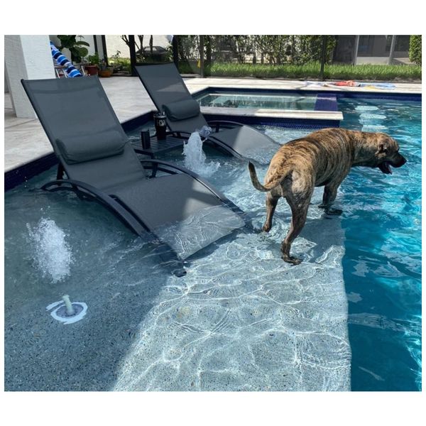 Espreguicadeiras-para-Jardim-Praia-e-Piscina-com-Mesa-Imagem-0
