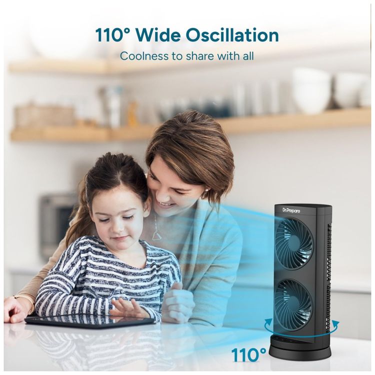 Ventilador-de-Mesa-Oscilante-Ventilador-Torre-com-Motor-DC-Imagem-3