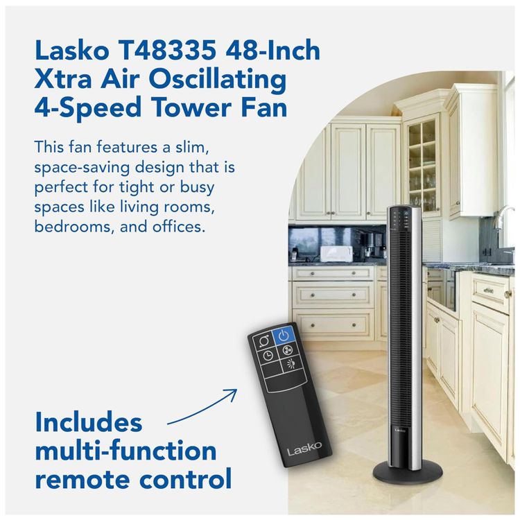 Ventilador-de-Torre-XtraAir--com-Controle-Remoto-Ionizador-Imagem-1