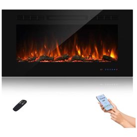 Lareira-Eletrica-Inteligente-de-107-cm-com-Wi-Fi-5-Imagem-0
