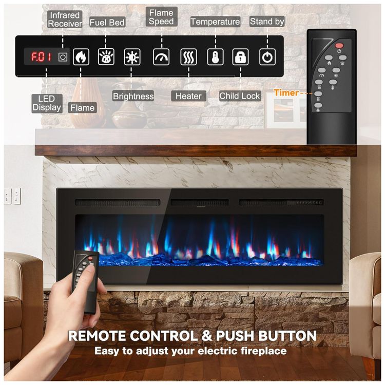 Lareira-Eletrica-de-152-cm-Embutida-ou-de-Parede-Controle-Imagem-1